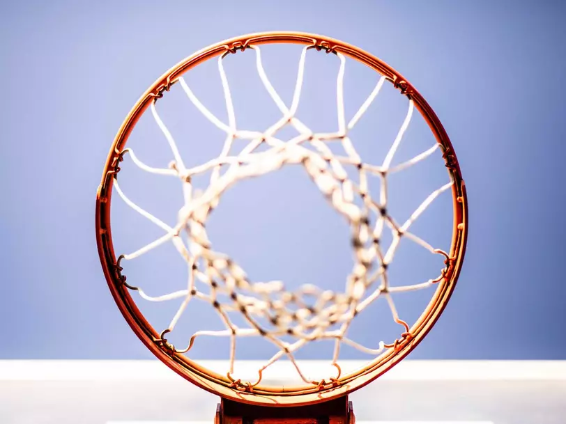 Basketballplatz am Lise-Meitner-Gymnasium in Geldern in Geldern